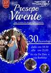 Presepe Vivente, la decima edizione il 30 dicembre.