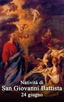 Vangelo della Domenica: Nativita’ di San Giovanni Battista