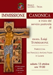 Immissione canonica di don Luigi Tommasone presso la parrocchia San Francesco Antonio Fasani